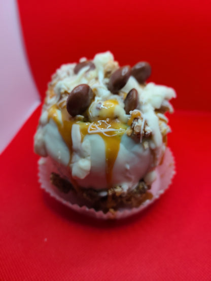 Cheesecake Filled Apple Dipped